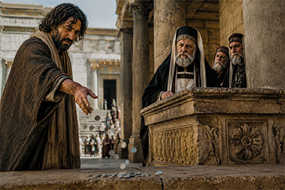Judas return the silver